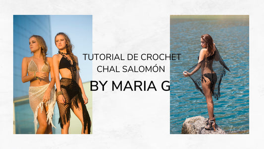 TUTORIAL DE CROCHET "CHAL EN PUNTO DE SALOMÓN"